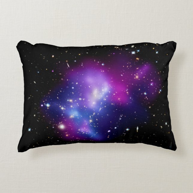 Coussins Décoratifs Galaxy Cluster MACS J0717 Photo spatiale (Devant)