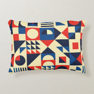 Coussins Décoratifs Geometric mid-century modern seamless pattern - 60