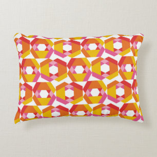 Coussins Décoratifs Géométrie colorée illustration minimaliste sans fa