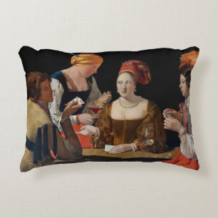 Coussins Décoratifs Georges de la Tour - Cheat avec l'As des Diamants