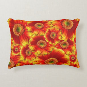 Coussins Décoratifs Gerbera Daisies