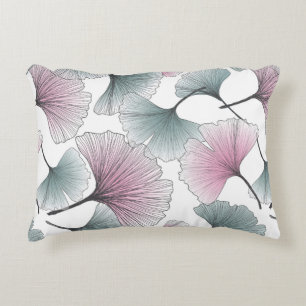 Coussins Décoratifs Gingko biloba arrière - plan patte sans couture