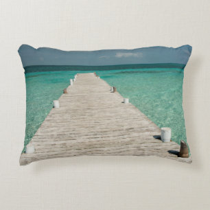 Coussins Décoratifs Goff Caye, une île populaire de la barrière de cor