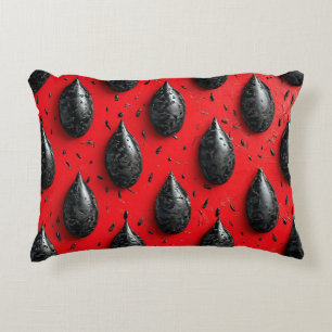 Coussins Décoratifs Graines de pastèque amusantes Été lumineux 🍉
