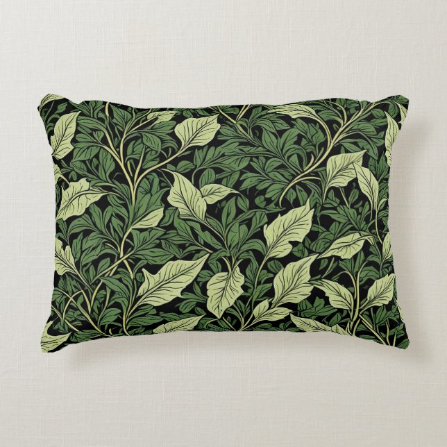 Coussins Décoratifs Grappe de vignes aux teintes de vert (Devant)