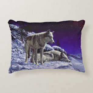 Coussins Décoratifs Gray Wolves