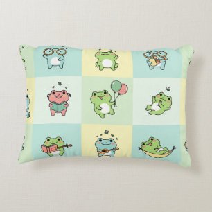 Coussins Décoratifs Grenouilles avec de petits loisirs