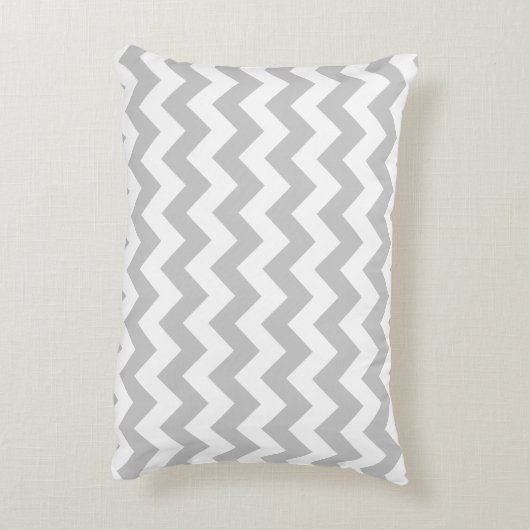 Coussins Décoratifs Grey Chevron Zig Zag (Dos(Vertical))
