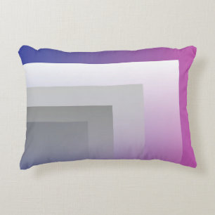 Coussins Décoratifs gris bleu Fuchsia