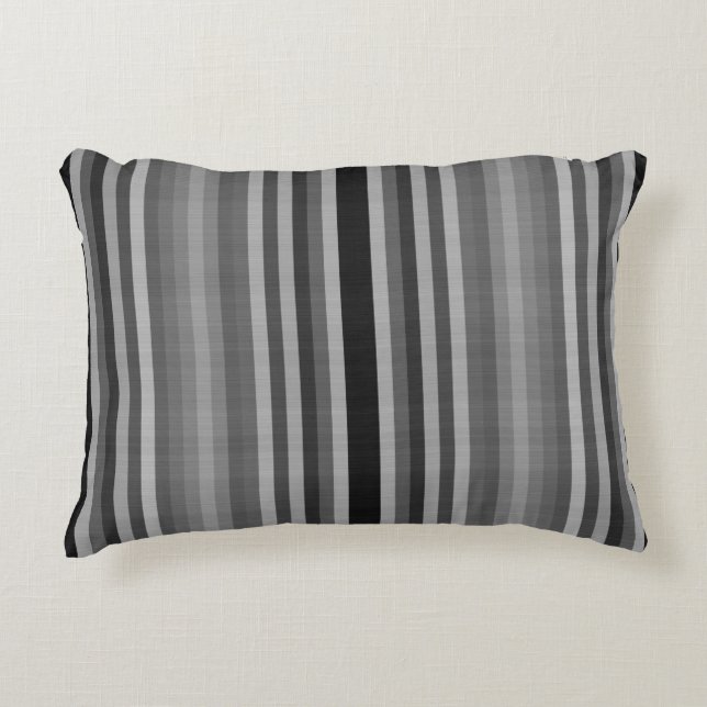 Coussins Décoratifs Gris noir (Devant)