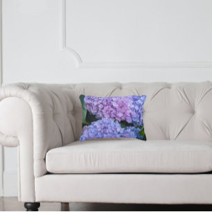 Coussins Décoratifs Gros Hortensia Fleuris Floral
