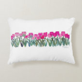 Coussins Décoratifs Grosse de tulipe rose (Devant)