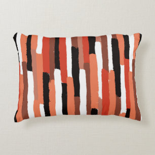 Coussins Décoratifs Grunge brushstrokies géométrique sans couture moti