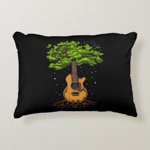 Coussins Décoratifs Guitare Acoustique Arbre De Vie