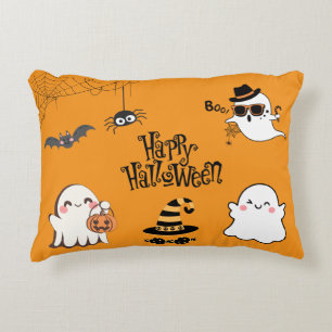 Coussins Décoratifs Halloween Éffrayante et mignonne
