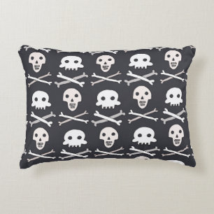 Coussins Décoratifs Halloween Motif coloré crâne
