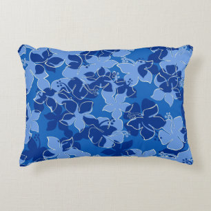 Coussins Décoratifs Hanalei Hawaïen Hibiscus Camo Floral