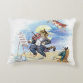 Coussins Décoratifs Hé, dupez dupent la comptine (Dos)