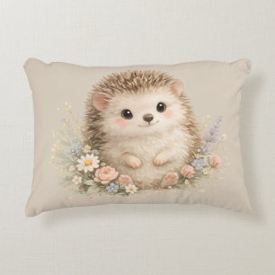Coussins Décoratifs Hérisson européen adorable dans un jardin