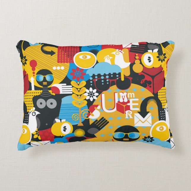 Coussins Décoratifs Heure d'été (Devant)