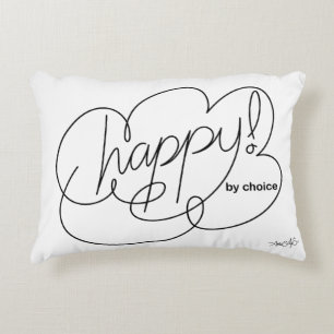 Coussins Décoratifs HEUREUX par choix - Bold CloudS