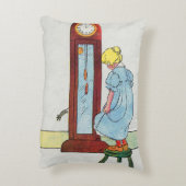 Coussins Décoratifs Hickory, Dickory, Dock Mother Goose Nursery Rhyme (Dos(Vertical))