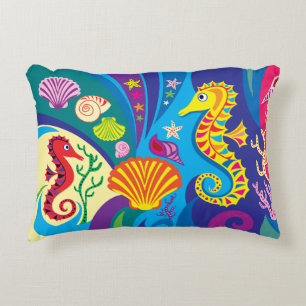 Coussins Décoratifs Hippocampe nautique
