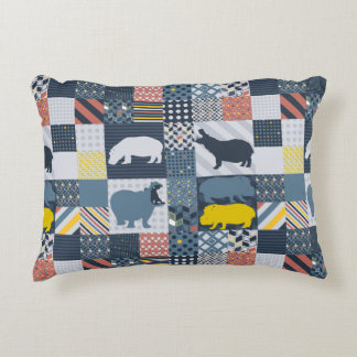 Coussins Décoratifs Hippopotames