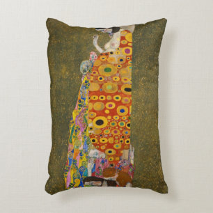 Coussins Décoratifs Hope II de Gustav Klimt, Art Nouveau vintage