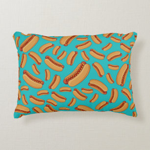 Coussins Décoratifs Hot dogs de turquoise