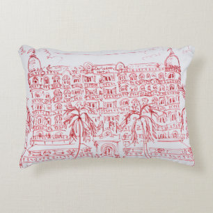 Coussins Décoratifs Hôtel Carlton, Cannes, France