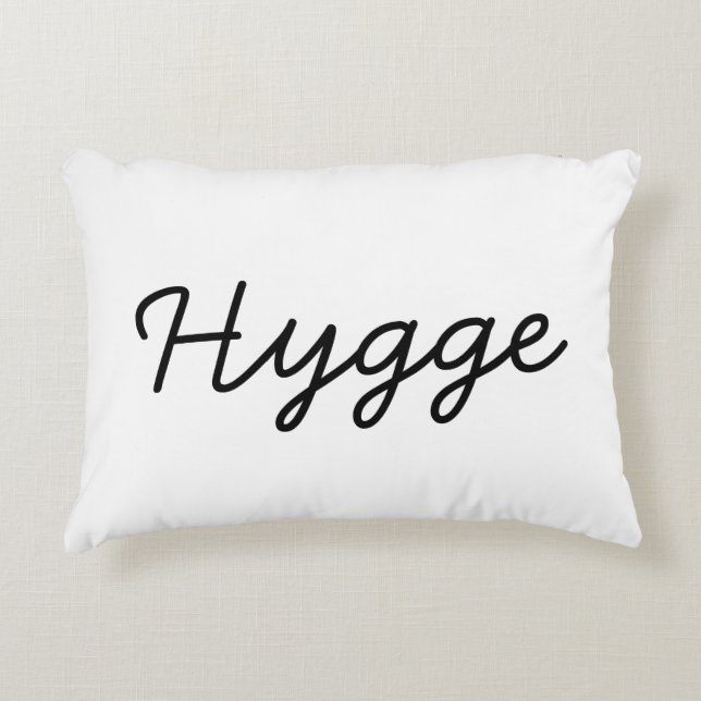 Coussins Décoratifs Hygge Black Elegant (Devant)