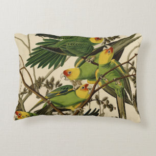 Coussins Décoratifs Illustration Audubon Carolina Parrot Bird