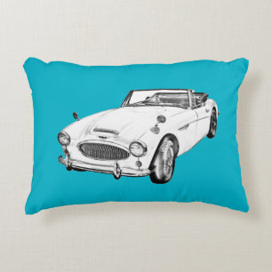 Coussins Décoratifs Illustration de l'Austin Healey 300 Sports Car