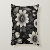 Coussins Décoratifs Illustration graphique Doodle Black & White (Devant(Vertical))