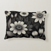 Coussins Décoratifs Illustration graphique Doodle Black & White (Dos)