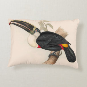 Coussins Décoratifs Impression du Toucan de Cuvier : Oiseau Tropical V