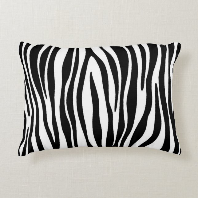Coussins Décoratifs Impression Zebra (Devant)