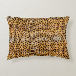Coussins Décoratifs Imprimé de fourrure de guépard exotique tendance I