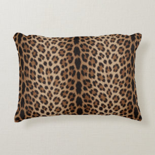 Coussins Décoratifs 🐆 Imprimé Léopard Classique de Luxe Style de Mode
