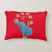 Coussins Décoratifs Infirmière à thème Cirque pour enfants (Dos)