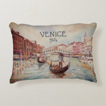 Italie Voyage - VENICE aquarelle souvenir