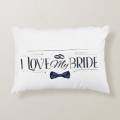 Coussins Décoratifs J'aime mon oreiller (Devant)