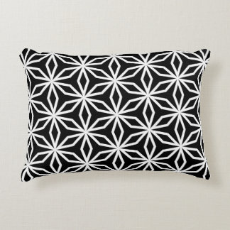 Coussins Décoratifs Japanese-Inspired Geometric Black and White 