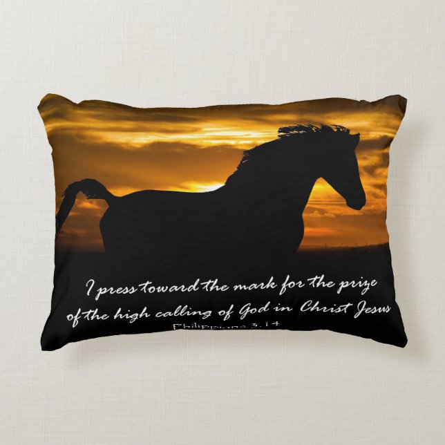 Coussins Décoratifs J'appuie sur Vers la Bible Mark Verse (Devant)