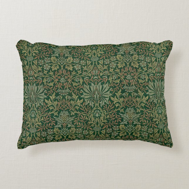 Coussins Décoratifs Jardin de William Morris - Verts (Devant)