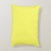 Coussins Décoratifs Jaune doux Monogramme (Dos(Vertical))