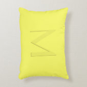 Coussins Décoratifs Jaune doux Monogramme (Devant(Vertical))