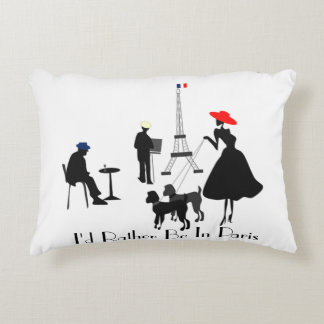 Coussins Décoratifs Je serais plutôt à Paris
