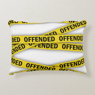 Coussins Décoratifs Je suis offensé que la police ne croise pas